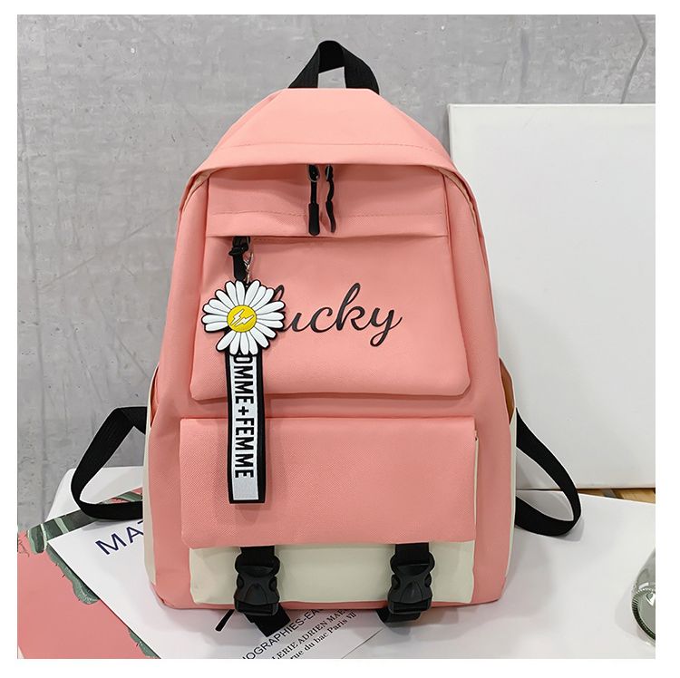 4Pcs/set School Bag New Arrival Buckles Backpacks (backpack size:30*42*13cm)Bookbags Laptop bag Travelling bag Unisex Backpack+Shoulder bag+handbag+ pencil case
