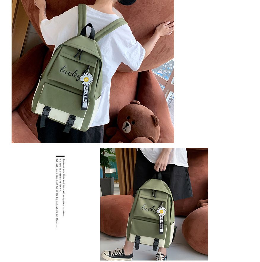 4Pcs/set School Bag New Arrival Buckles Backpacks (backpack size:30*42*13cm)Bookbags Laptop bag Travelling bag Unisex Backpack+Shoulder bag+handbag+ pencil case
