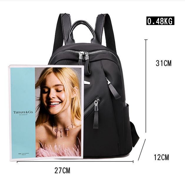 【with toy bear!】New arrivals small-sized portable bag fashionable backpack student trendy backpack outdoor travel handbag