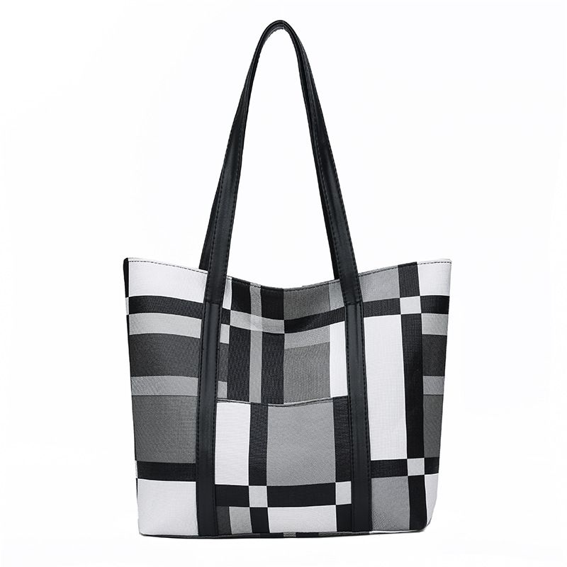 NEW ARRIVAL Grid splicing Tote Bags Women's Bags handbags should bags