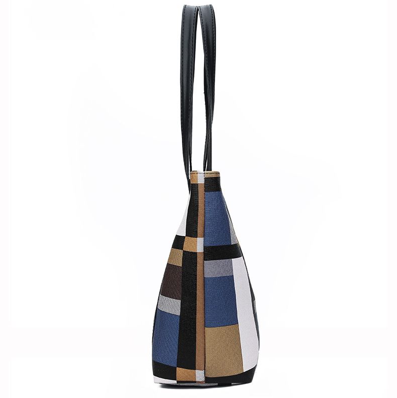 NEW ARRIVAL Grid splicing Tote Bags Women's Bags handbags should bags