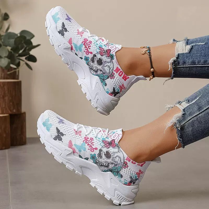 New Arrivals Women's Casual Sports Shoes Girl's Shoes Fashion Breathable Soft Soled Shoes Ladies' Athletic Running Shoes