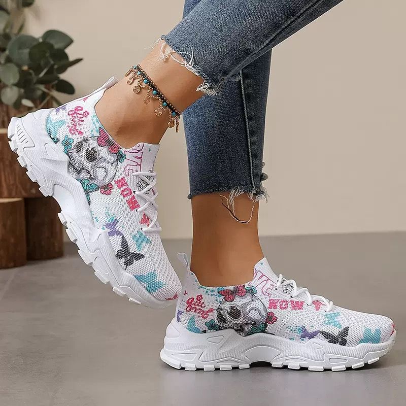 New Arrivals Women's Casual Sports Shoes Girl's Shoes Fashion Breathable Soft Soled Shoes Ladies' Athletic Running Shoes