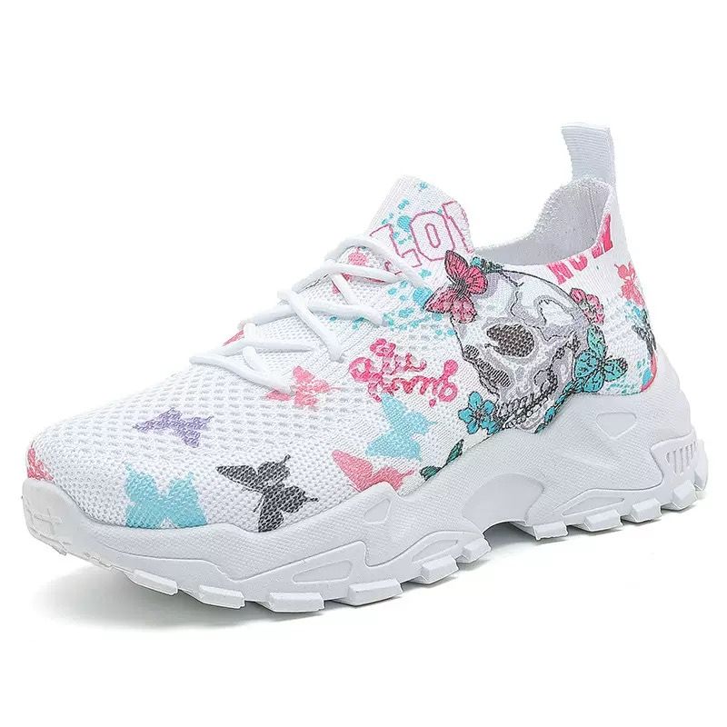 New Arrivals Women's Casual Sports Shoes Girl's Shoes Fashion Breathable Soft Soled Shoes Ladies' Athletic Running Shoes