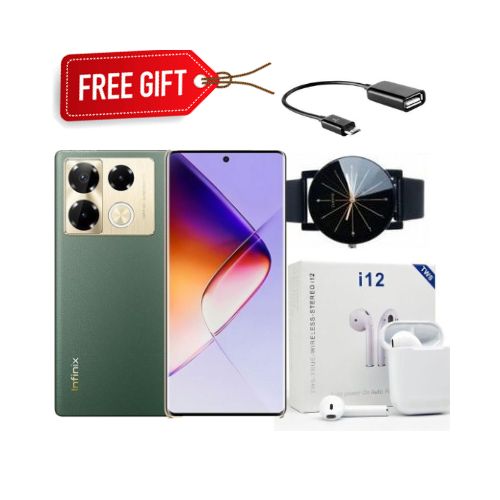 Infinix Note 40 Pro (256GB ROM + 8+8GB RAM),4G, 108MP, 5000mAh +Free Gifts