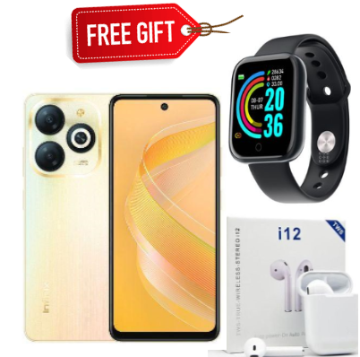 [BLACK FRIDAY DEALS] Infinix Smart 8, 6.6" HD Display, 3GB RAM Expandable Up to 6GB + 64GB ROM, Android 13 (Dual sim) 5000mAh -+Free Gifts