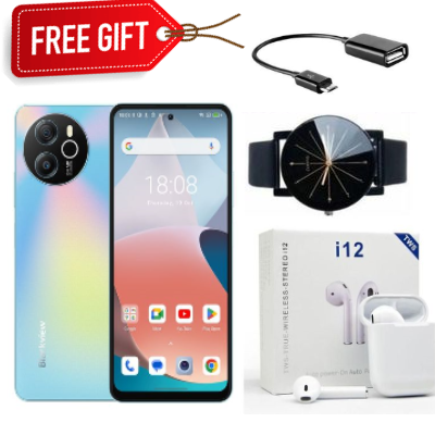 Blackview SHARK 8, 6.78", 256GB + 8GB RAM (Dual SIM), 5000mAh, Blue+Free Gifts