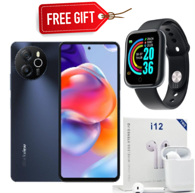 Blackview SHARK 8, 6.78", 256GB + 8GB RAM (Dual SIM), 5000mAh, Grey+Free Gift