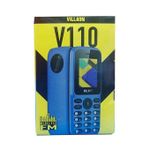 VILLAON V110, 1.77" Kabambe, Wireless FM, Camera, Bright Touch, Facebook, 1000mAh (Dual Sim)