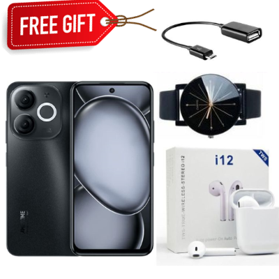 [BLACK NOVEMBER OFFER!!!] Itel A80 6.7" 4GB RAM+128GB Storage, Android 14, 5OMP Camera,5000mAh Battery with Type-C Support 10W (Dual Sim)+FREE GIFTS