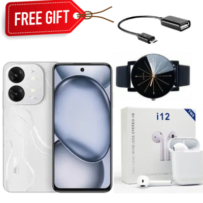 [BLACK NOVEMBER OFFER!!!] Itel A80 6.7" 4GB RAM+128GB Storage, Android 14, 5OMP Camera,5000mAh Battery with Type-C Support 10W (Dual Sim)+FREE GIFTS