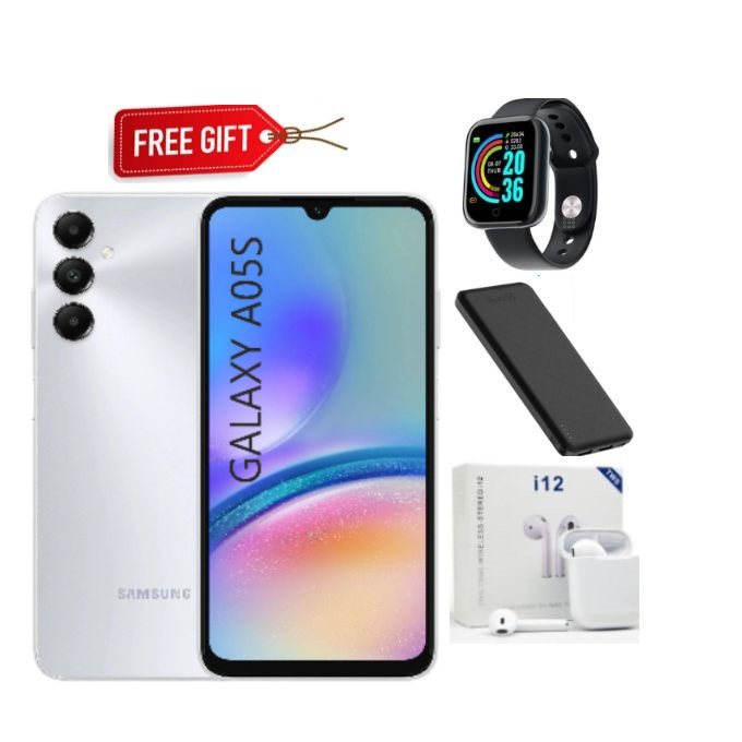 [BLACK NOVEMBER OFFERS]Samsung Galaxy A05S 128GB+4GB 50MP Triple Camera Snapdragon 680 6.7" 90Hz Display Android 13 5000mAh 25W Type-C Charge Smart Phones phone+FREE GIFTS