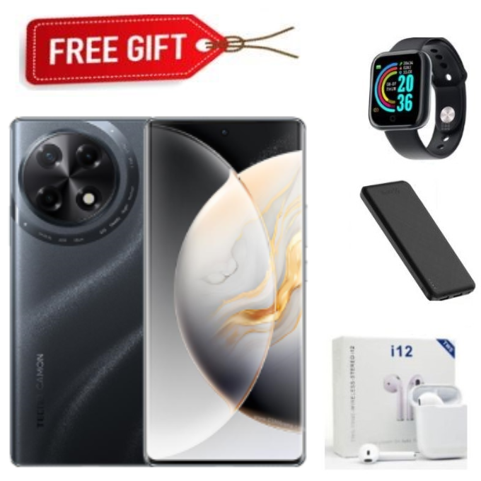 HOLIDAY OFFERS!!! Tecno Camon 30S PRO 6.78'' 12OHz, Storage-256GB ROM+8GB RAM+(8GB RAM Extended) Daul Sim,4G,3G 5000mAh- Battery-50 MP Camera;Android v14-Smartphone+FREEBIES