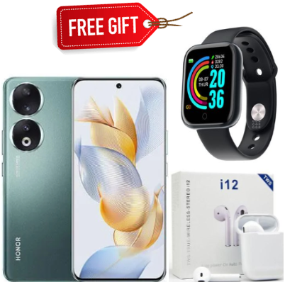SPECIAL OFFERS!!! Brand New HONOR H90 5G 256GB ROM+8GB RAM Octa-core Processor Android 13, MagicOS 7.1 Dual SIM 5000 mAh 200MP BACK CAMERA 50MP SELFIE CAMERA snapdragon 7 Gen 1 smartphone+FREE GIFTS