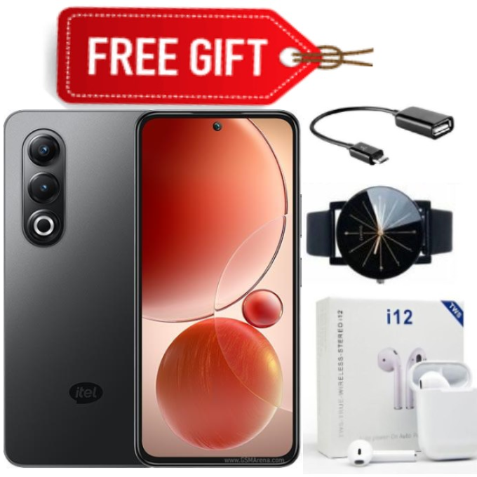 NEW ARRIVALS!!!! BRAND NEW Itel S25 6.6"AMOLED Display, 128GB Storage+ Up To 12GB RAM, 5000mAh, 50MP Camera with warranty,Dual sim 4G network-smartphones+FREE GIFTS