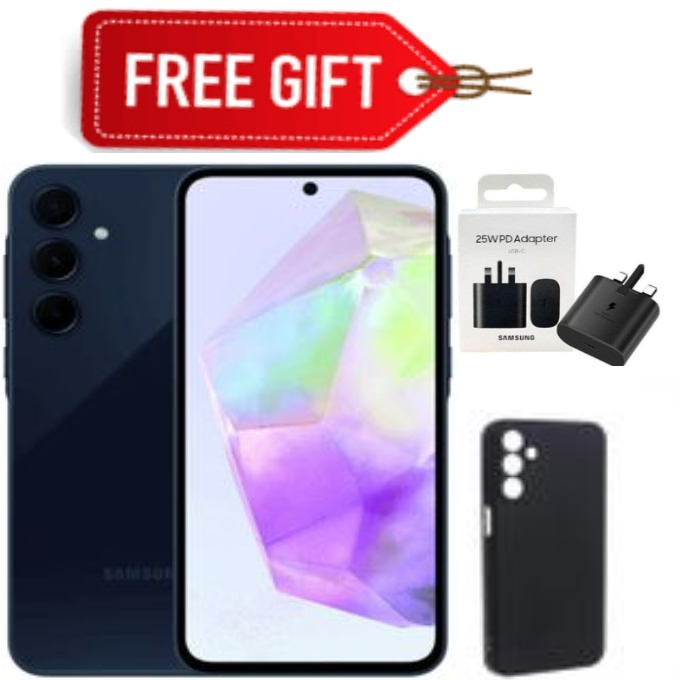 FLASH SALE DEALS!!! Brand New Samsung Galaxy A15 128GB ROM + 6GB RAM 50MP Triple Camera 6.5" 90Hz Display  5000mAh 25W Type-C Charge Smart Phones phone+ADAPTER+CASE