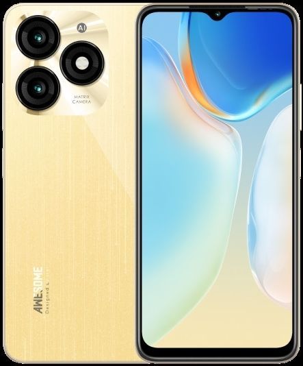 Itel A70 128GB+8(3+5)GB RAM 6.6" Screen 4G Network Phone Dual SIM 13MP Camera 5000mAh Battery Fingerprint And Face Unlock Fashion Smart Phones