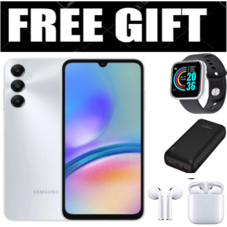 LIMITED TIME DEALS!!! Samsung Galaxy A05S 128GB+4GB 50MP Triple Camera Snapdragon 680 6.7" 90Hz Display Android 13 5000mAh 25W Type-C Charge Smart Phones phone+FREE GIFTS