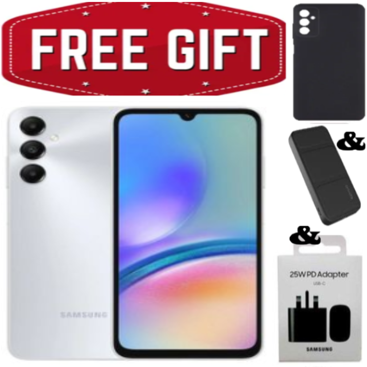 FLASH SALE DEALS!!! Samsung Galaxy A05S 128GB+4GB 50MP Triple Camera Snapdragon 680 6.7" 90Hz Display Android 13 5000mAh 25W Type-C Charge Smart Phones +Smartwatch+Earbuds