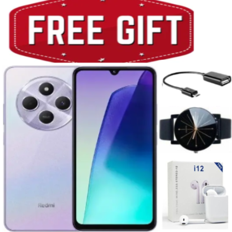 BRAND NEW Xiaomi Redmi 14C 8GB RAM + 256GB Storage 6.88" 120Hz HD+ IPS display 4G Dual Sim 5160mAh Battery 50MP triple main camera Android 14 Smart Phones Mobile Phone +FREE GIFTS