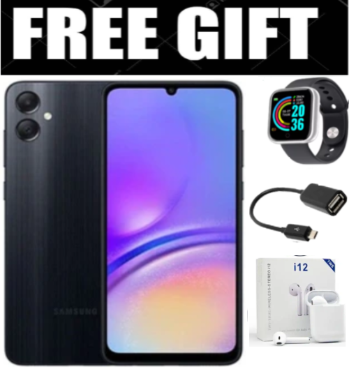 HOLIDAY DEALS!!! Brand New Samsung Galaxy A05 64GB ROM + 4GB RAM 50MP Camera 6.7" Android 13  5000mAh 25W Type-C Charge Smart Phones phone+FREE GIFTS