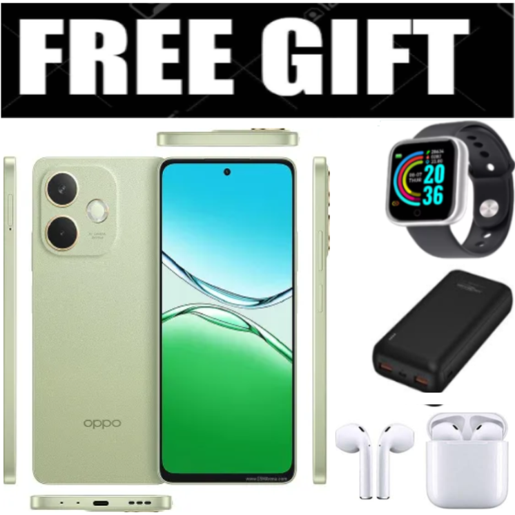 NEW ARRIVALS!! BRAND NEW!! Oppo A5 Pro 6.67 Inches, 256GB+8GB RAM, 50 MP Camera, 5800mAh Battery, 90Hz (Dual SIM)-Smartphones+FREE GIFTS