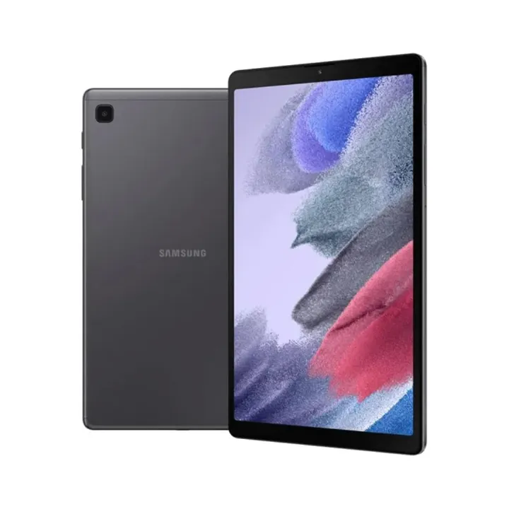 Samsung Galaxy Tab A7 Lite RAM: 3GB Internal Storage: 32GB Battery: 5100 mAh Main camera: 8 MP, AF Front camera: 2 MP Display: 8.7 inches Processor: MediaTek Helio