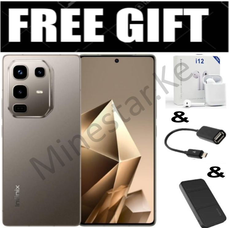 NEW ARRIVAL!! Infinix Note 50 Pro 4G'UP TO 16GB(8+8GB) RAM, 256GB ROM, 50MP, 5200 MAh Battery +FREE i12, OTG, Power Bank