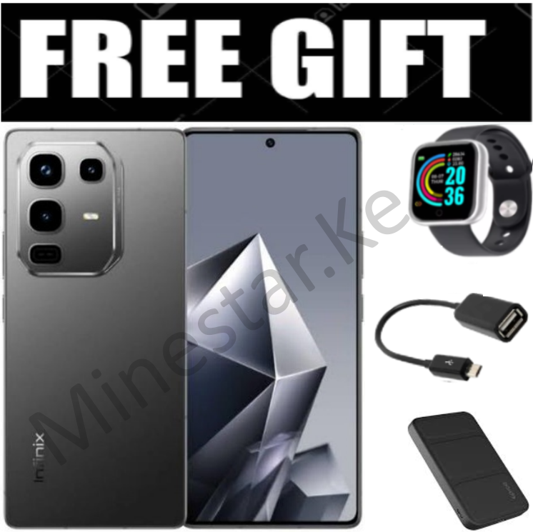 NEW ARRIVAL!! Infinix Note 50 Pro 4G UP TO 16GB(8+8GB) RAM, 256GB ROM, 50MP, 5200MAh Battery +FREE Smart Watch, OTG, Power Bank