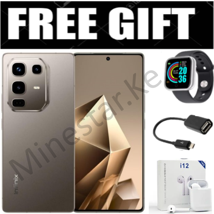 NEW ARRIVAL!! Infinix Note 50 Pro 4G UP TO 16GB(8+8GB) RAM, 256GB ROM, 50MP, 5200MAh Battery +FREE Smart Watch, OTG, i12