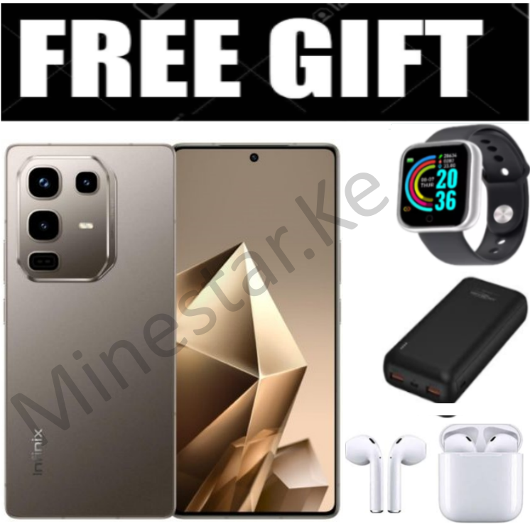NEW ARRIVAL!! Infinix Note 50 Pro 4G UP TO 16GB(8+8GB) RAM, 256GB ROM, 50MP, 5200MAh Battery +FREE Smart Watch, Power Bank, i12
