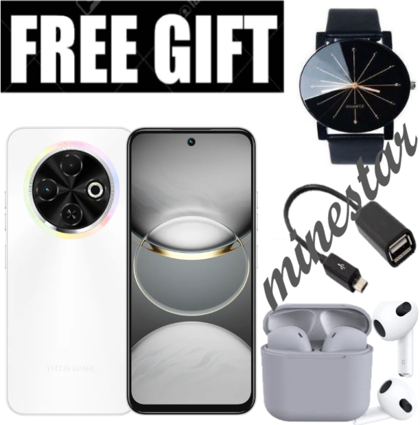 LIMITED TIME DEALS!!!!!! Brand New Tecno Spark 30C 6.67'' HD+ Screen UP to 8GB RAM + 128GB ROM Dual Sim 50MP 5000 mAh Battery Capacity Smart phone+FREE GIFTS