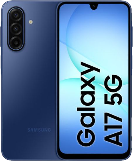 [BLACK NOVEMBER OFFERS] Samsung Galaxy A17 5G 6.7'' 128 GB ROM + 6 GB RAM 5000 mAh 50 MP+ 13 MP camera Android 15 Exynos 1330Octa-core Super AMOLED Fingerprint (side-mounted) smartphones