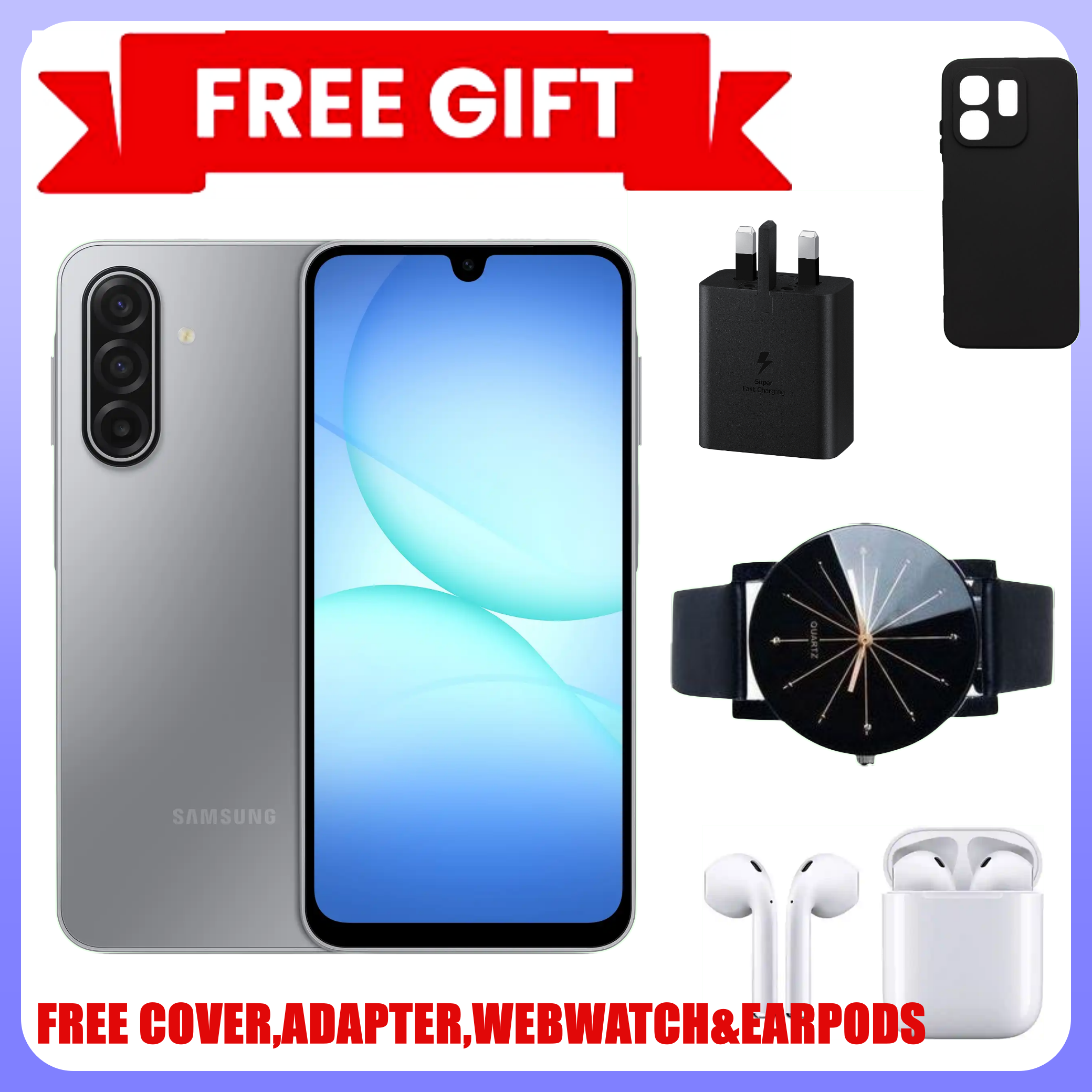 BLACK NOVEMBER DEALS!!! Samsung Galaxy A17 5G 6.7'' 128GB/256GB ROM + 4GB/8GB RAM 5000 mAh 50 MP+ 13 MP camera Android 15Fingerprint (side-mounted) smartphones+FREE GIFTS