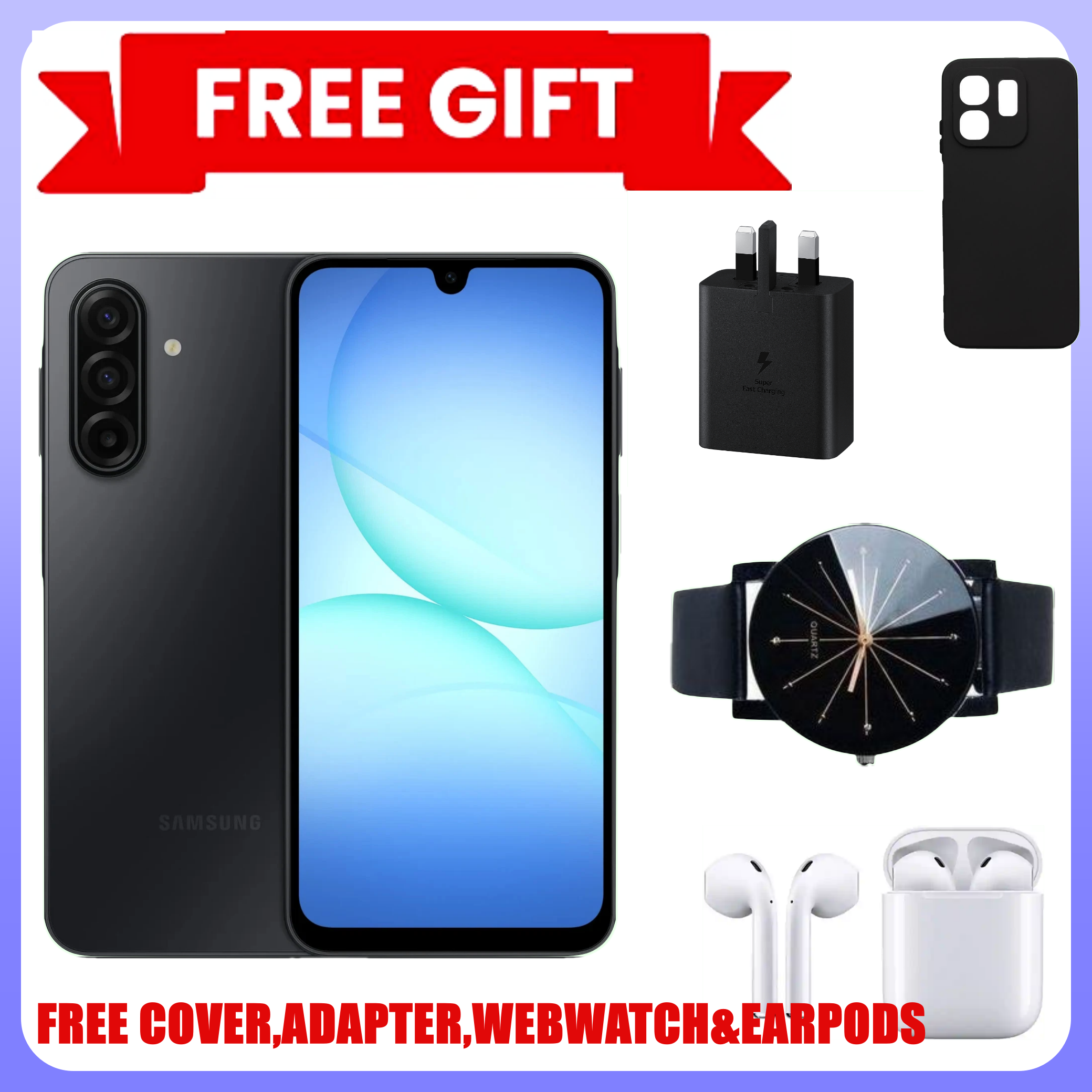 BLACK NOVEMBER DEALS!!! Samsung Galaxy A17 5G 6.7'' 128GB/256GB ROM + 4GB/8GB RAM 5000 mAh 50 MP+ 13 MP camera Android 15Fingerprint (side-mounted) smartphones+FREE GIFTS