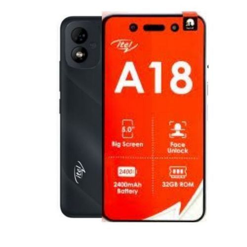 BLACK NOVEMBER DEALS!!!Itel A18 32GB+1GB 5.0" Display Andriod 2400 MAh Battery Dual Sim Smart Phone