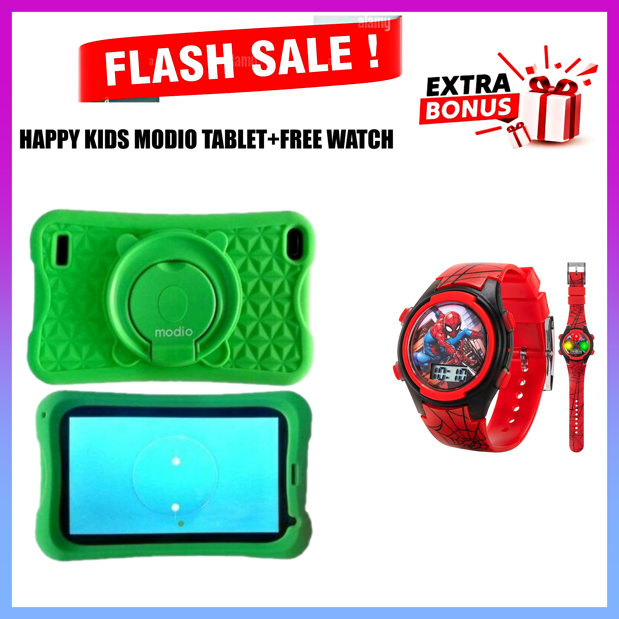 FLASHSALE DEALS!!Modio M730 , 5G Tablet, Rubber lining, Kids Android Tablets PC M730Screen: 7 inches TFT –4000mAh-5G-SINGLE SIMCARD SLOT Android 10-RAM / ROM: 6GB / 256 GB-Camera: 0.5MP + 2.0 MP