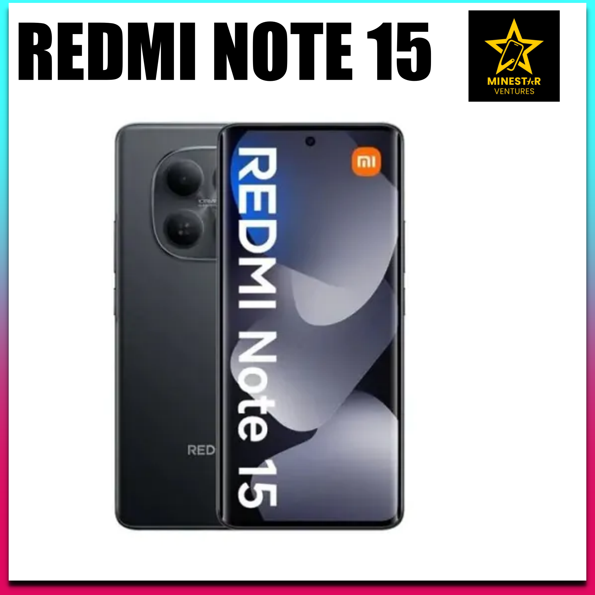 NEW ARRIVAL DEALS!! REDMI Note 15 Smartphone 6.77" AMOLED Display 8GB +256GB Dual SIM 108MP main camera 20MP front camera 6000mAh battery 33W In-screen fingerprint 120Hz+FREE GIFTS