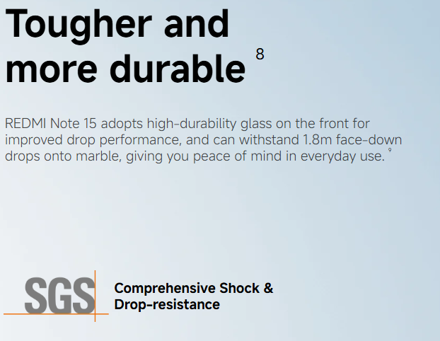 NEW ARRIVAL DEALS!! REDMI Note 15 Smartphone 6.77" AMOLED Display 8GB +256GB Dual SIM 108MP main camera 20MP front camera 6000mAh battery 33W In-screen fingerprint 120Hz+FREE GIFTS