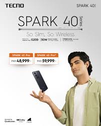 LIMITED TIME DEALS!! Tecno Spark 40 6.67" IPS LCD Screen, 128GB ROM, Upto 8GB(4+4)GB RAM, 5200mAh Battery, Android 14, 50MP Rear & 8MP Front Camera, Fingerprint (Side-Mounted) - Smartphones+FREE GIFTS