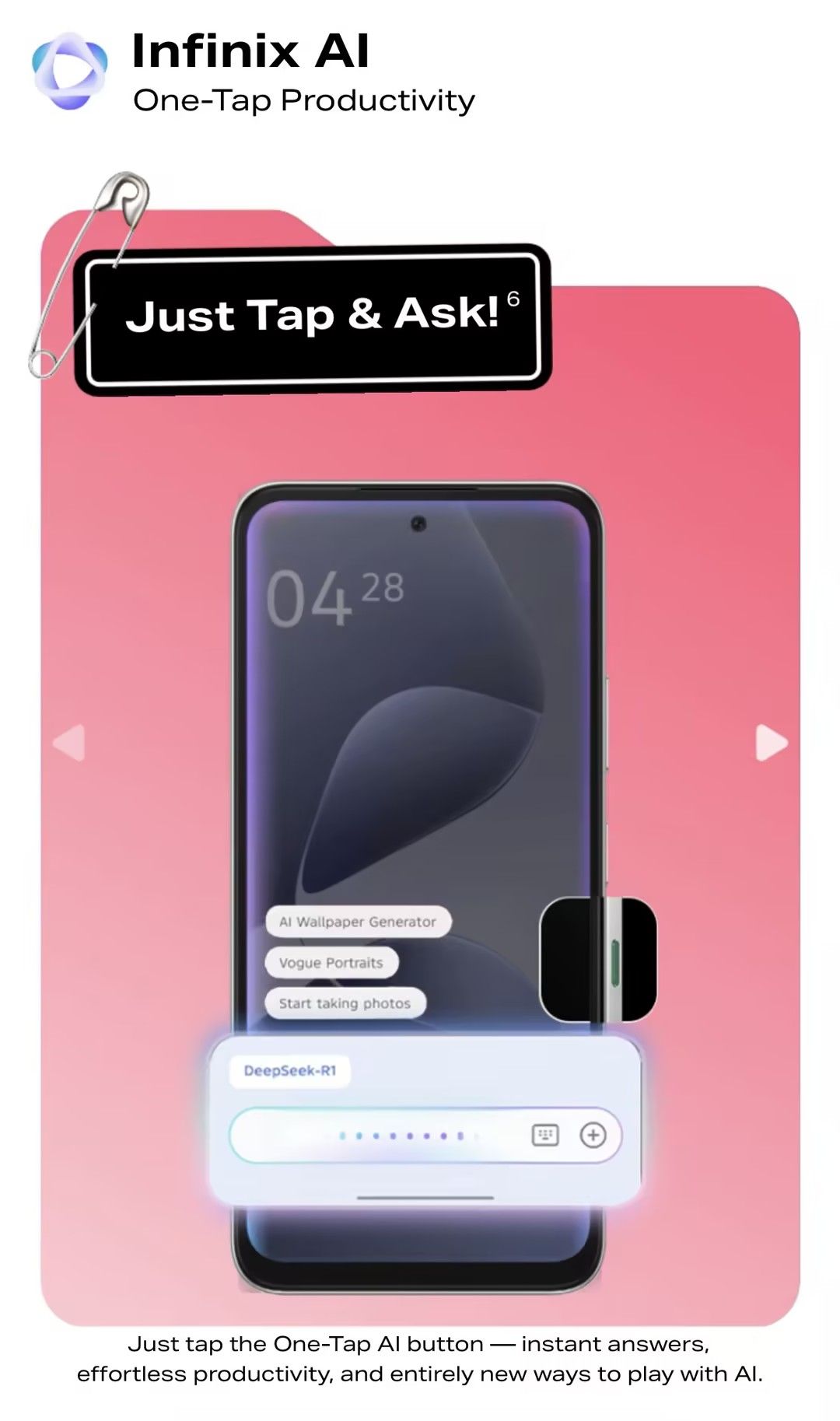 DISCOUNT DEALS!! Infinix Hot 60i 4GB RAM+128GB ROM - 6.7" 120Hz Screen, 4G, Dual SIM, 5160mAh Battery, 45W Charging 50MP Main+8MP Selfie Camera, Side-Fingerprint, Android 15 - Smartphones+FREE GIFTS