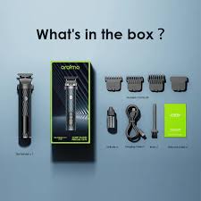 HOT DEALS!!!ORAIMO OPC-TR12 SMART HAIR TRIMMER 2 -HIGH-PERFORMANCE MOTOR LONG-LASTING BATTERY ADJUSTABLE SPEED MULTI-FUNCTIONAL USAGE TRAVEL LOCK DURABLE BLADES