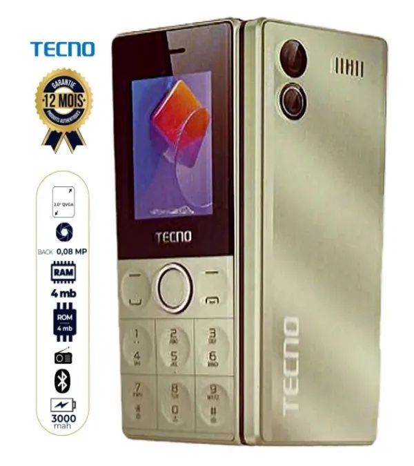 SPECIAL OFFER!! TECNO T353: 4MB RAM+4MB Storage Upto 32GB ,1.7" Display, Dual SIM, 0.8MP Camera, 3000mAh Battery, Flashlight, FM Radio,200 SMS Memory & 2000 Phonebook Entries, Facebook - Kabambe Phone
