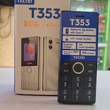 SPECIAL OFFER!! TECNO T353: 4MB RAM+4MB Storage Upto 32GB ,1.7" Display, Dual SIM, 0.8MP Camera, 3000mAh Battery, Flashlight, FM Radio,200 SMS Memory & 2000 Phonebook Entries, Facebook - Kabambe Phone