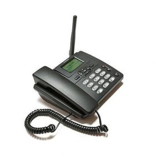 SPECIAL OFFER!! SQ LS820 Desktop Wireless Phone: GSM Voice Call Function | Dual SIM | 6-Speed Dial Keys | SMS Support | FM Radio | MP3/MP4 Support | 200 Phone Entries | 3-Way Calling | Landline Phones