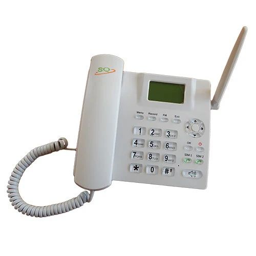 HOT DEALS!! SQ LS930 Desktop Wireless Phone:GSM Voice Call Function | Dual SIM | 2000mAh Battery | 6-Speed Dial Keys | SMS Support | FM Radio | MP3/MP4 Support | 200 Phone Entries | Landline Phone
