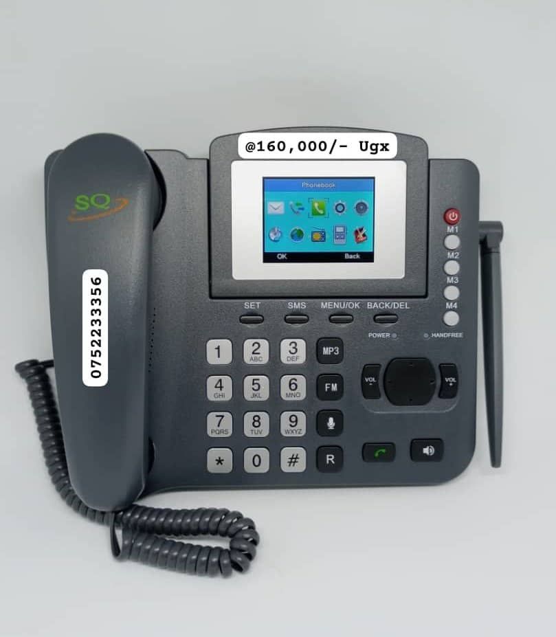 LIMITED OFFER!! SQ LS980 Desktop Wireless Phone: | GSM Voice Call Function | Dual SIM | Backlight LCD Display | SMS Support | FM Radio | MP3/MP4 Support | 200 Phonebook Entries | Landline Phones