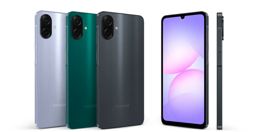 [Limited Offer] New Arrival Samsung Galaxy A07 128GB+4GB 6.7" 90Hz 50MP Dual Camera MTK Helio G99 5000mAh 25W Type-C Charge Android 15 Smart Phones IP54 Waterproof Side Fingerprint phone+ FREE GIFTS