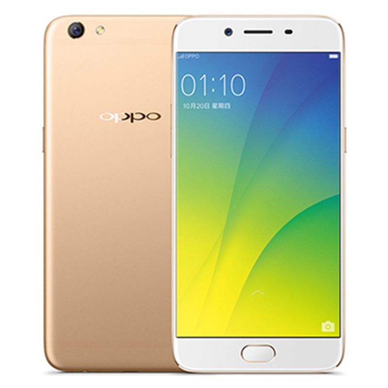 Refurbished phones  oppo  r9s  smart phoneF1plus 4GB + 64gb16mp + 16mp3010mah2g / 3G / 4G  Dual Card Single Stay  Lockless  Rose Gold color   Smartphone