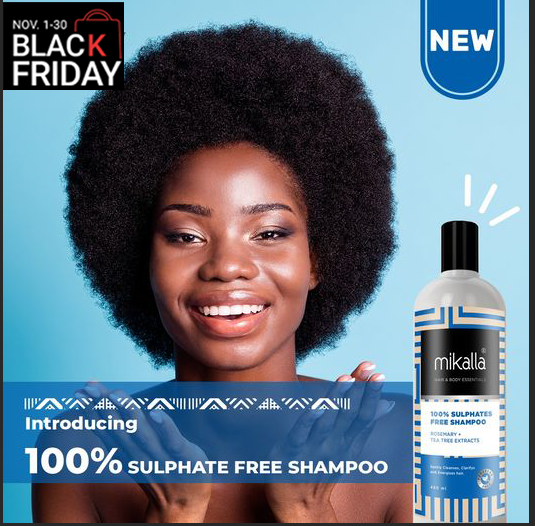 [Special Offer] Mikalla Official Store MIKALLA CHARCOAL DETOX SHAMPOO hair care-500 ML